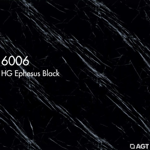 МДФ ламинированная цветная для фасадов  Эфес черный 6006 2800*1220*18 (глянец) AGT 4гр фото 2