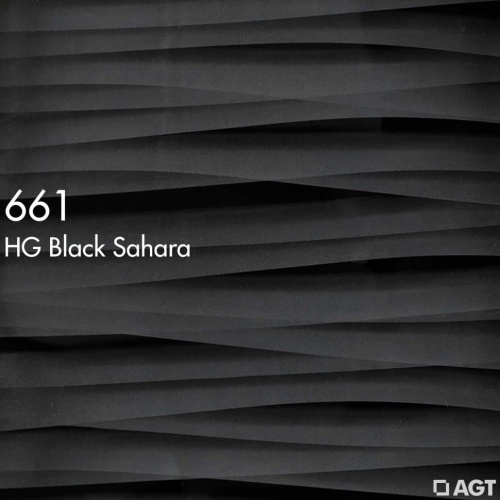 МДФ ламинированная цветная для фасадов Черная сахара 661  2800*1220*8 (глянец) AGT 4гр фото 2