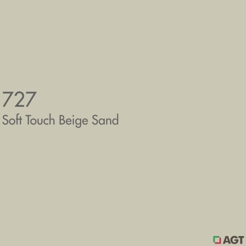 МДФ ламинированная цветная для фасадов  Бежевый песок soft touch 727  2800*1220*18 (матовый) AGT 2гр фото 2