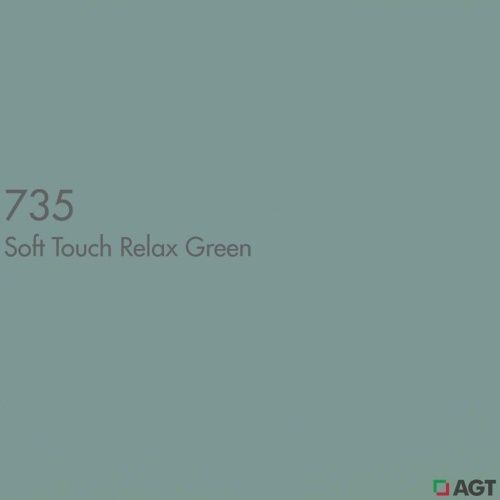 МДФ ламинированная цветная для фасадов Зеленый шелк soft touch 735  2800*1220*18 (матовый) AGT 2гр фото 2