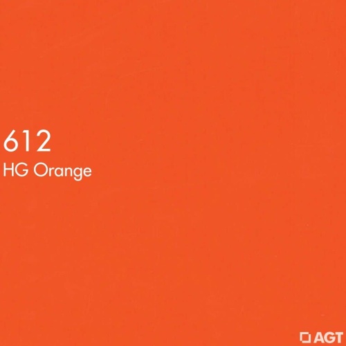 МДФ ламинированная цветная для фасадов Оранжевый PG011  2800*1220*18 (глянец) AGT  2гр фото 2