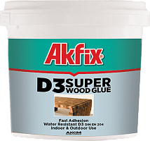 Клей D3 Akfix 30 кг ПВА для дерева